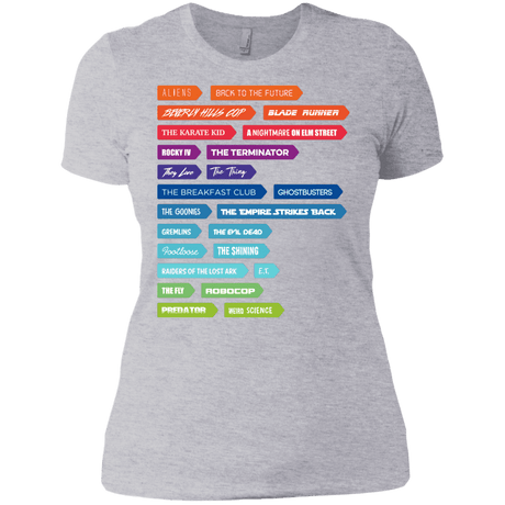 T-Shirts Heather Grey / X-Small 80s Classics Women's Premium T-Shirt