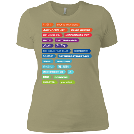 T-Shirts Light Olive / X-Small 80s Classics Women's Premium T-Shirt