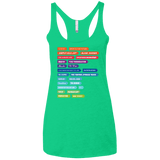 T-Shirts Envy / X-Small 80s Classics Women's Triblend Racerback Tank