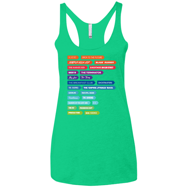 T-Shirts Envy / X-Small 80s Classics Women's Triblend Racerback Tank