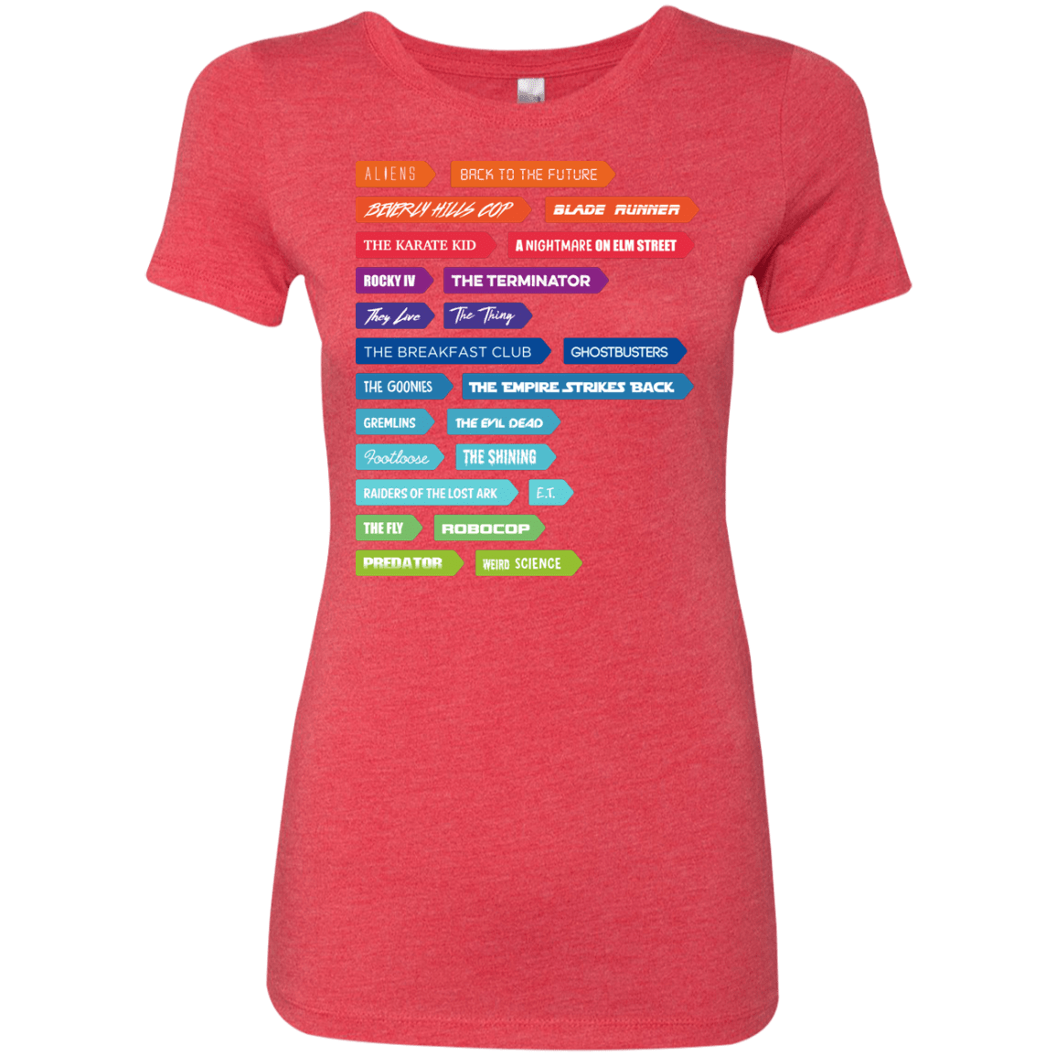 T-Shirts Vintage Red / S 80s Classics Women's Triblend T-Shirt