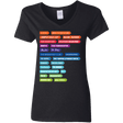 T-Shirts Black / S 80s Classics Women's V-Neck T-Shirt