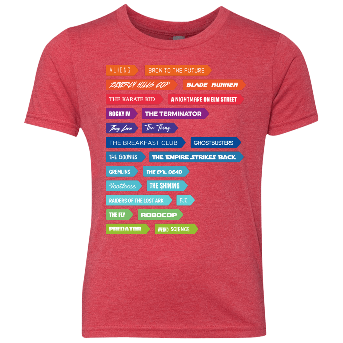 T-Shirts Vintage Red / YXS 80s Classics Youth Triblend T-Shirt