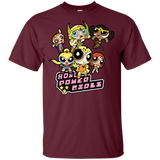 T-Shirts Maroon / S 80s Power Girls T-Shirt