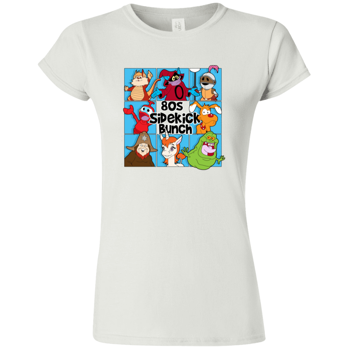 T-Shirts White / S 80s Sidekick Bunch Junior Slimmer-Fit T-Shirt