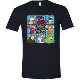 T-Shirts Black / S 80s Sidekick Bunch Men's Semi-Fitted Softstyle