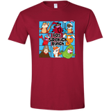 T-Shirts Cardinal Red / S 80s Sidekick Bunch Men's Semi-Fitted Softstyle