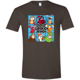 T-Shirts Dark Chocolate / S 80s Sidekick Bunch Men's Semi-Fitted Softstyle