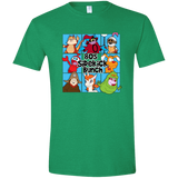 T-Shirts Heather Irish Green / S 80s Sidekick Bunch Men's Semi-Fitted Softstyle