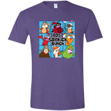 T-Shirts Heather Purple / S 80s Sidekick Bunch Men's Semi-Fitted Softstyle