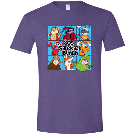 T-Shirts Heather Purple / S 80s Sidekick Bunch Men's Semi-Fitted Softstyle