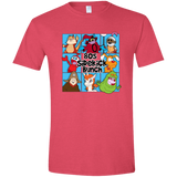 T-Shirts Heather Red / S 80s Sidekick Bunch Men's Semi-Fitted Softstyle