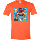 T-Shirts Orange / S 80s Sidekick Bunch Men's Semi-Fitted Softstyle