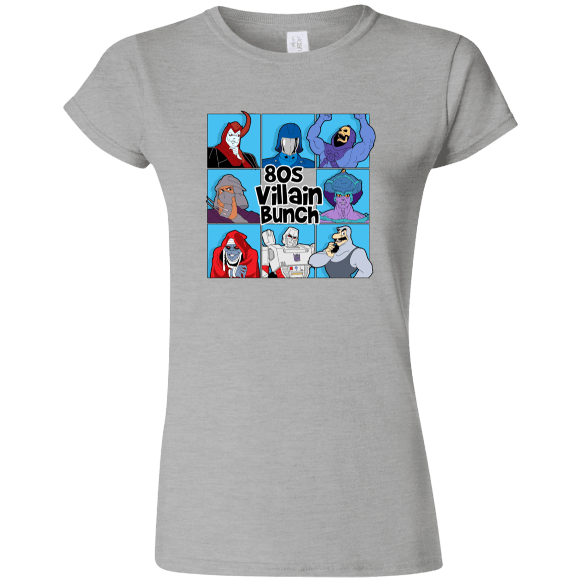 T-Shirts Sport Grey / S 80s Villians Bunch Junior Slimmer-Fit T-Shirt