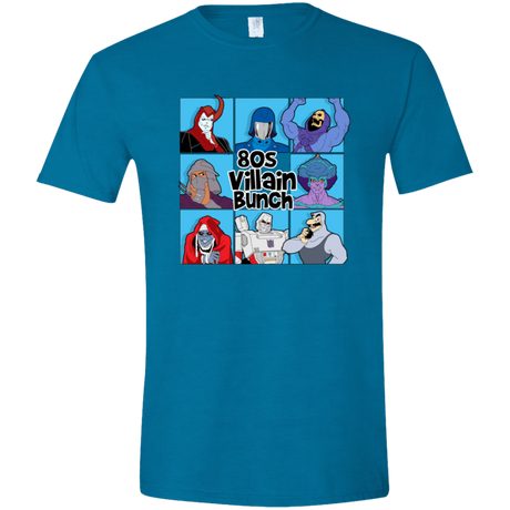 T-Shirts Antique Sapphire / S 80s Villians Bunch Men's Semi-Fitted Softstyle