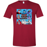 T-Shirts Cardinal Red / S 80s Villians Bunch Men's Semi-Fitted Softstyle