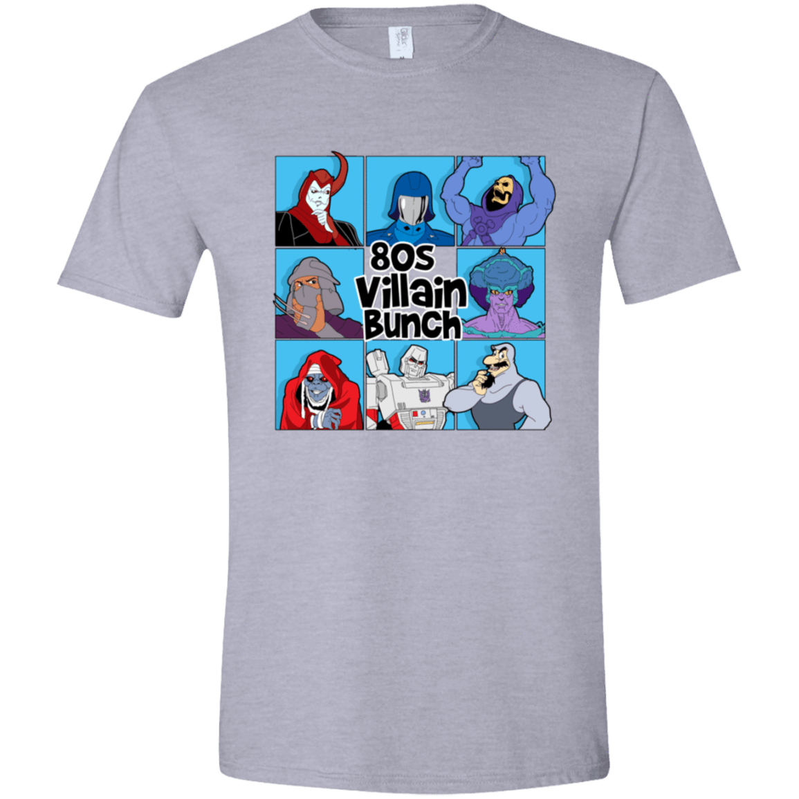 T-Shirts Sport Grey / X-Small 80s Villians Bunch Men's Semi-Fitted Softstyle