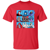 T-Shirts Red / S 80s Villians Bunch T-Shirt