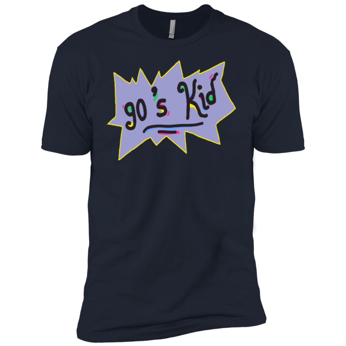 T-Shirts Midnight Navy / YXS 90's Kid Boys Premium T-Shirt