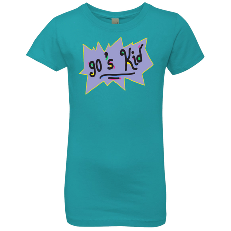 T-Shirts Tahiti Blue / YXS 90's Kid Girls Premium T-Shirt