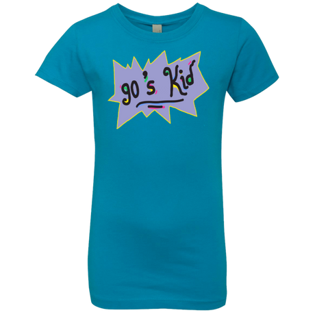 T-Shirts Turquoise / YXS 90's Kid Girls Premium T-Shirt