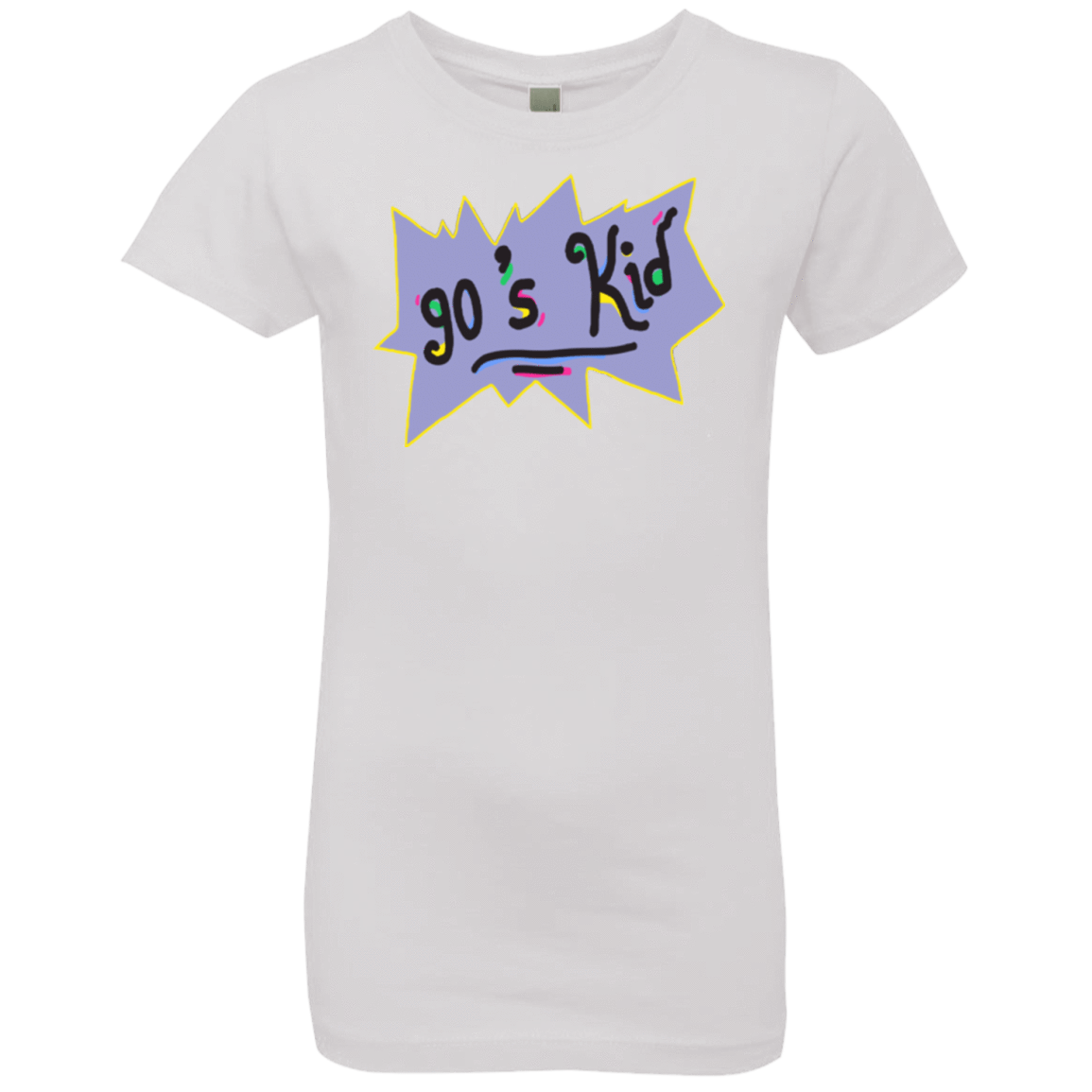 T-Shirts White / YXS 90's Kid Girls Premium T-Shirt