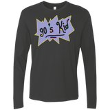 T-Shirts Heavy Metal / Small 90's Kid Men's Premium Long Sleeve