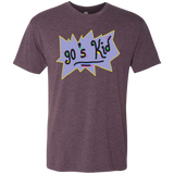T-Shirts Vintage Purple / Small 90's Kid Men's Triblend T-Shirt
