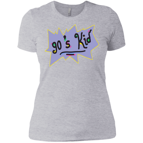 T-Shirts Heather Grey / X-Small 90's Kid Women's Premium T-Shirt