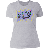 T-Shirts Heather Grey / X-Small 90's Kid Women's Premium T-Shirt