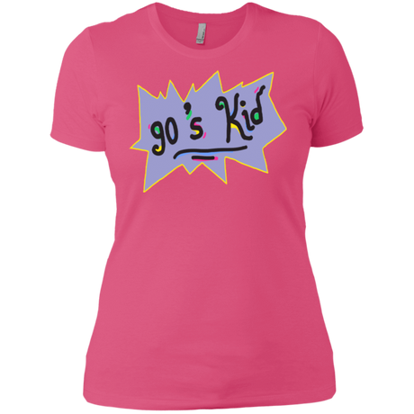 T-Shirts Hot Pink / X-Small 90's Kid Women's Premium T-Shirt