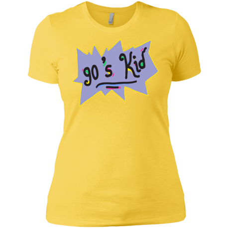 T-Shirts Vibrant Yellow / X-Small 90's Kid Women's Premium T-Shirt