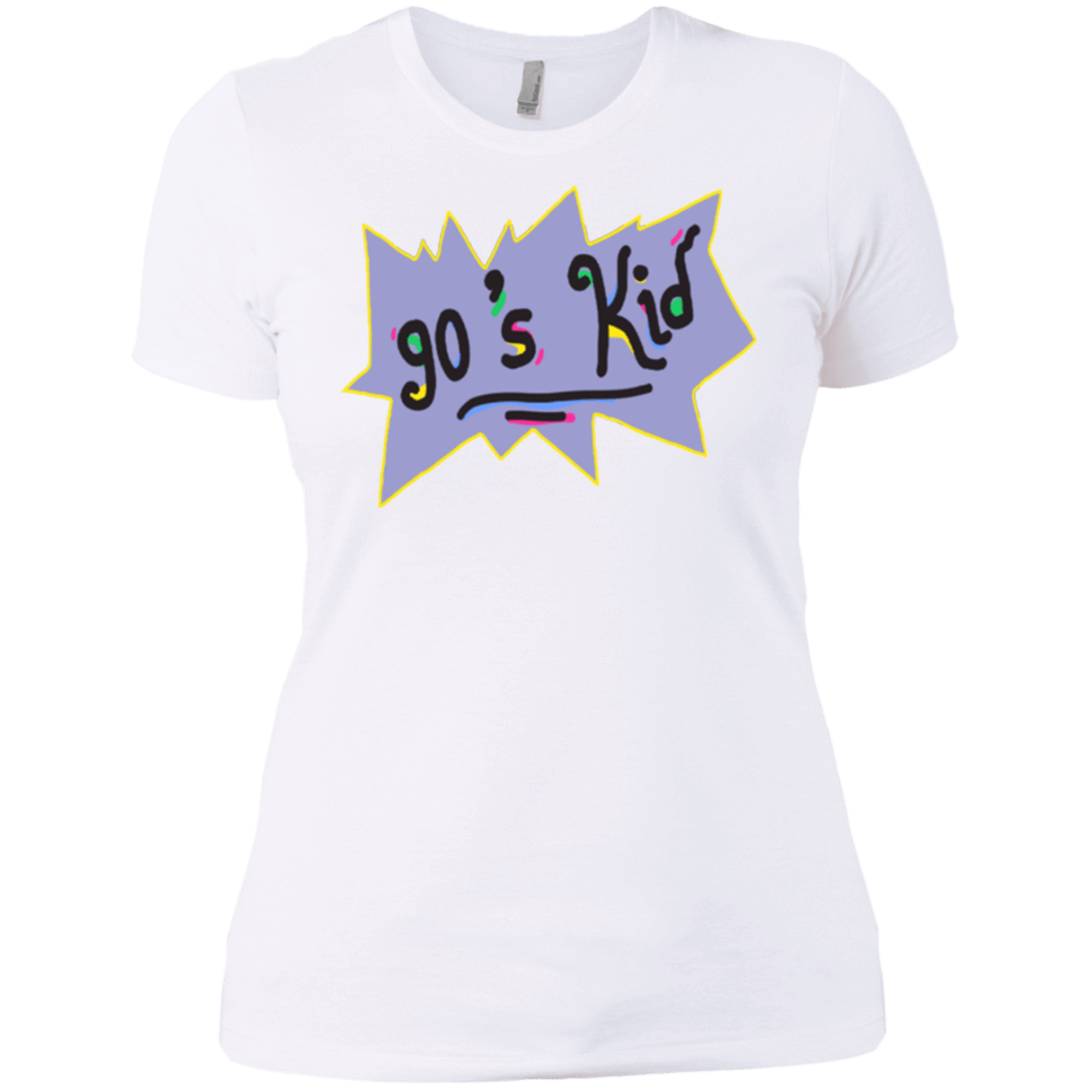 T-Shirts White / X-Small 90's Kid Women's Premium T-Shirt