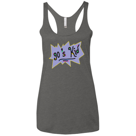 T-Shirts Premium Heather / X-Small 90's Kid Women's Triblend Racerback Tank