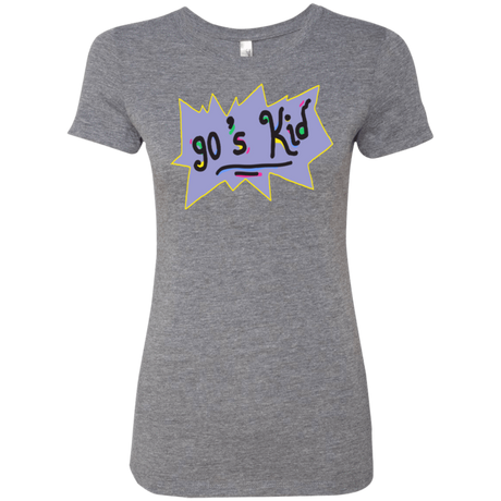 T-Shirts Premium Heather / Small 90's Kid Women's Triblend T-Shirt