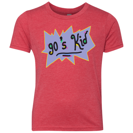 T-Shirts Vintage Red / YXS 90's Kid Youth Triblend T-Shirt