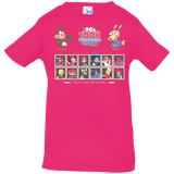 T-Shirts Hot Pink / 6 Months 90s Toon Throwdown Infant Premium T-Shirt