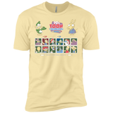 T-Shirts Banana Cream / X-Small 90s Toon Throwdown Men's Premium T-Shirt