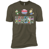 T-Shirts Military Green / X-Small 90s Toon Throwdown Men's Premium T-Shirt