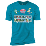 T-Shirts Turquoise / X-Small 90s Toon Throwdown Men's Premium T-Shirt