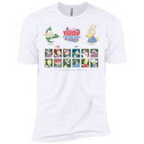 T-Shirts White / X-Small 90s Toon Throwdown Men's Premium T-Shirt