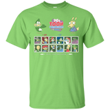 T-Shirts Lime / Small 90s Toon Throwdown T-Shirt