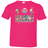 T-Shirts Hot Pink / 2T 90s Toon Throwdown Toddler Premium T-Shirt