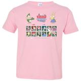 T-Shirts Pink / 2T 90s Toon Throwdown Toddler Premium T-Shirt