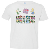 T-Shirts White / 2T 90s Toon Throwdown Toddler Premium T-Shirt