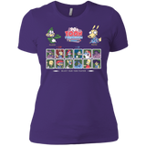 T-Shirts Purple / X-Small 90s Toon Throwdown Women's Premium T-Shirt