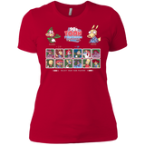 T-Shirts Red / X-Small 90s Toon Throwdown Women's Premium T-Shirt