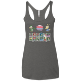 T-Shirts Premium Heather / X-Small 90s Toon Throwdown Women's Triblend Racerback Tank