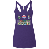 T-Shirts Purple / X-Small 90s Toon Throwdown Women's Triblend Racerback Tank