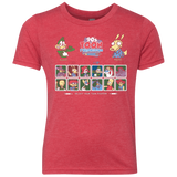 T-Shirts Vintage Red / YXS 90s Toon Throwdown Youth Triblend T-Shirt
